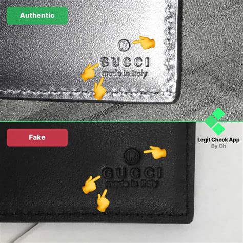 gucci fake wallets|how to authenticate gucci wallet.